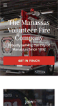 Mobile Screenshot of manassasfire.com